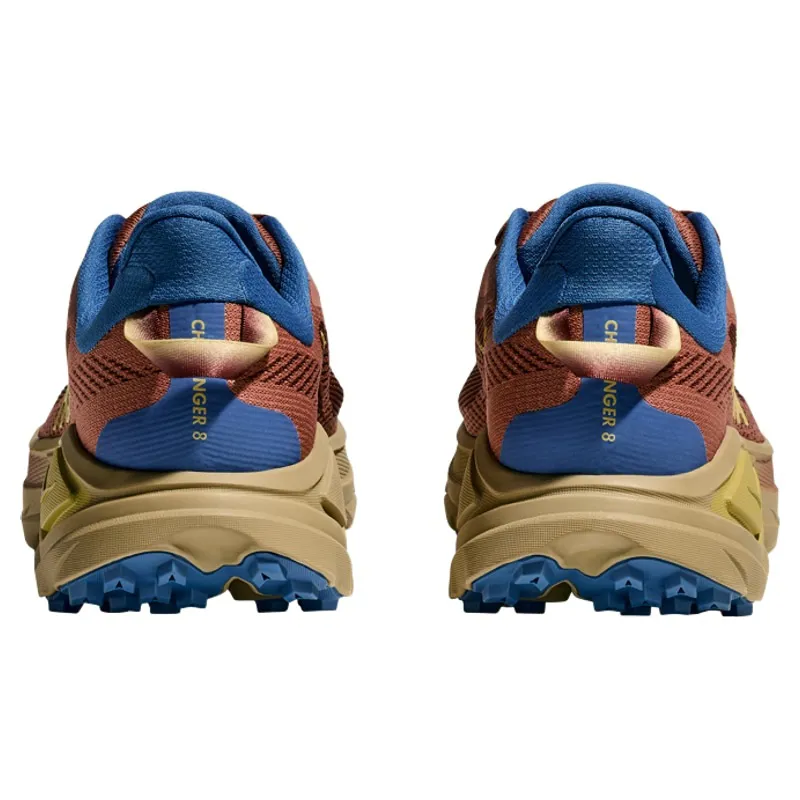Hoka Challenger 8 Wide Men's Trail Running Shoe in Maple/Cardamom-5