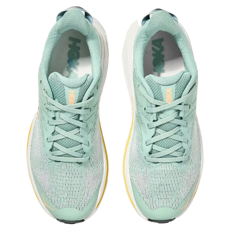 Hoka Challenger 8 Women's Trail Running Shoe in Jade/Cosmic Grey-2