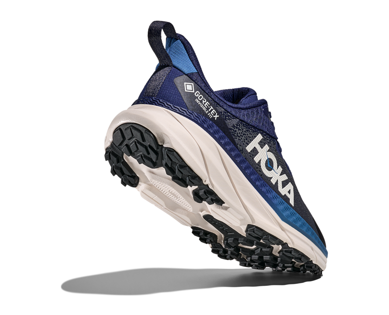 Hoka Challenger ATR 7 GTX Men's Trail Running Shoes in Midnight Blue/Grout-4