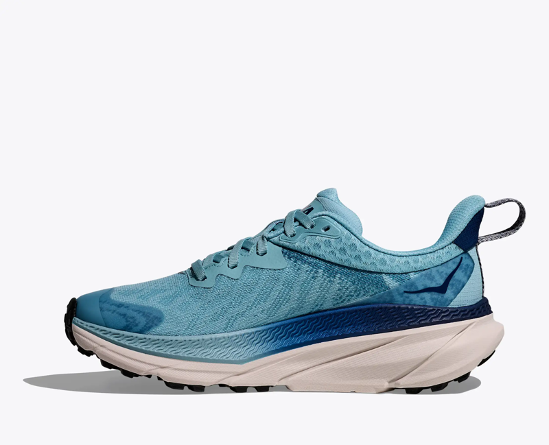 Hoka Challenger ATR 7 GTX Womens Running Shoes in Raindrop/Grout-1