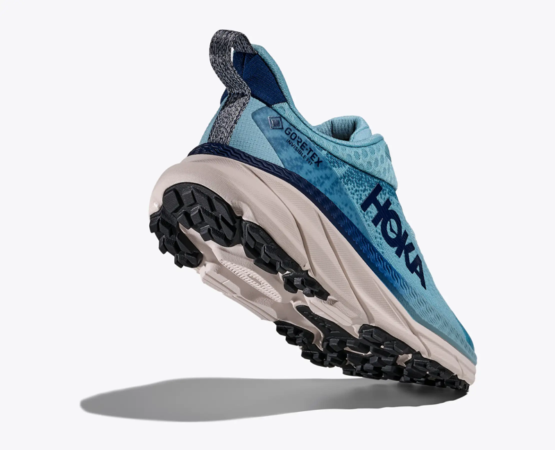 Hoka Challenger ATR 7 GTX Womens Running Shoes in Raindrop/Grout-2