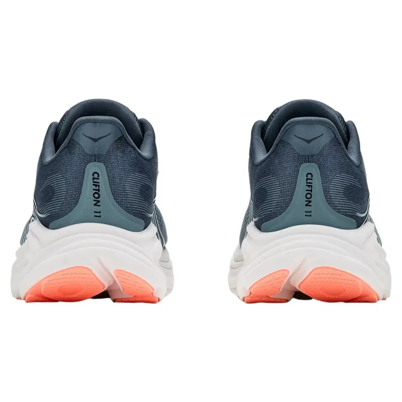 Hoka Clifton 11 Women's Road Running Shoe in Faded Navy/Glimmering Blue-5