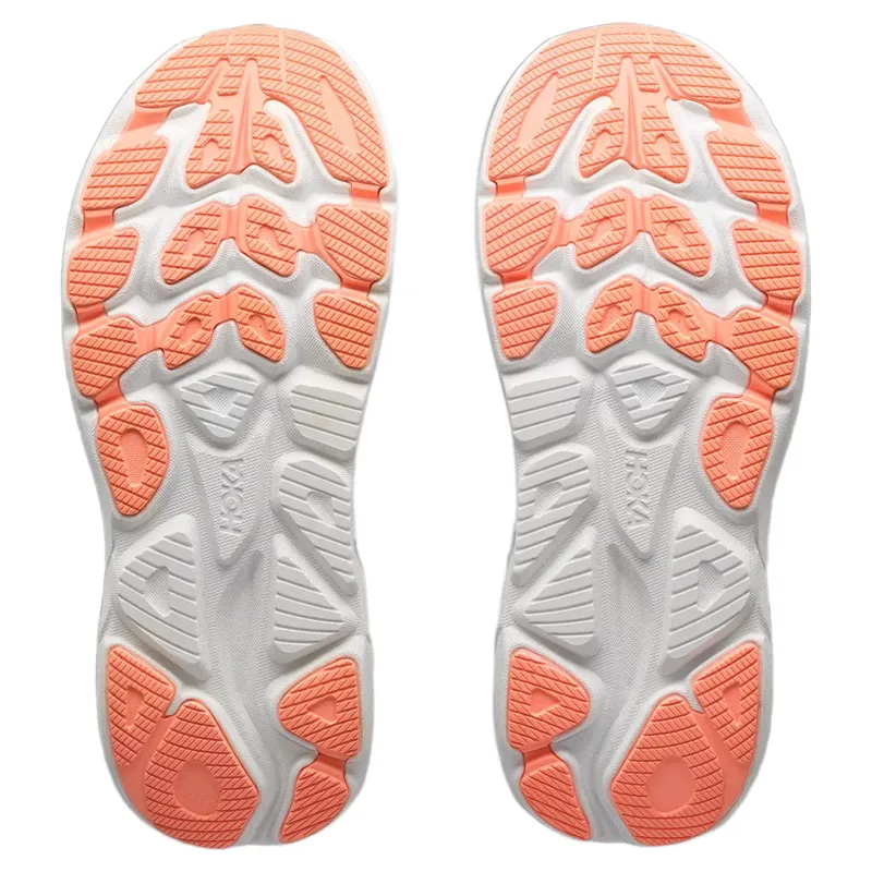 Hoka Clifton 11 Women's Road Running Shoe in Faded Navy/Glimmering Blue-2