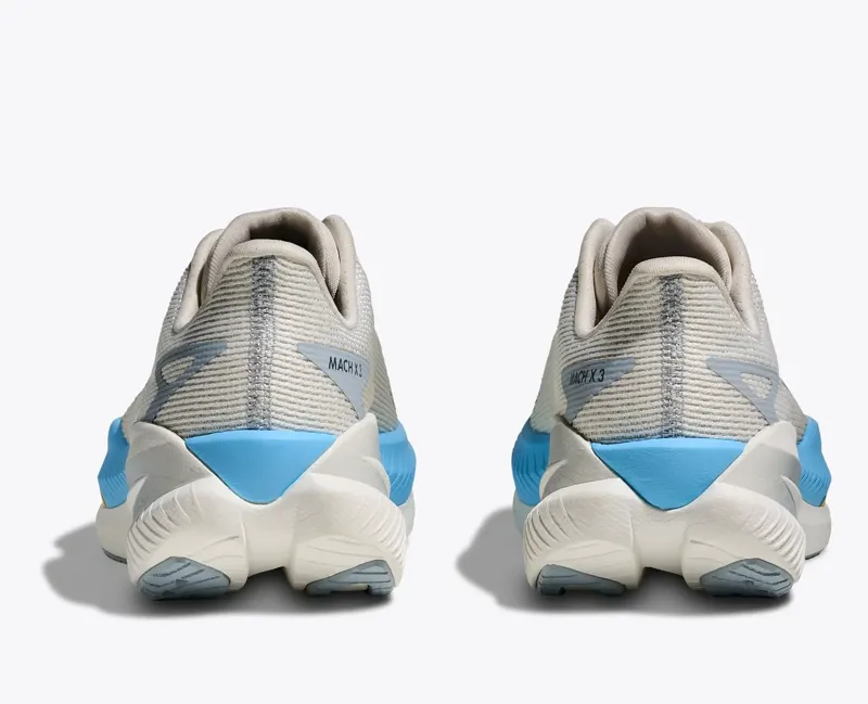 Hoka Mach X 3 Women's Road Running Shoe in White/Alabaster-4