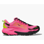 Hoka Mafate 5 Women's Trail Running Shoe in Neon Rose/Black