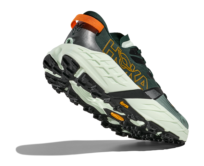 Hoka Speedgoat 7 Men's Trail Running Shoe in Bay Leaf/Sea Glass-4