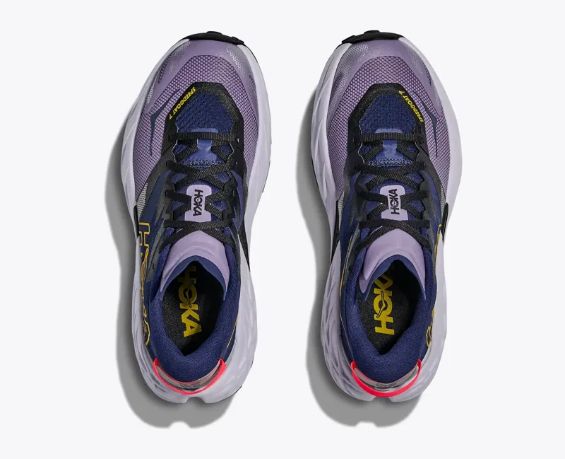 Hoka Speedgoat 7 Women's Trail Running Shoe in Jam/Starlight Glow-1