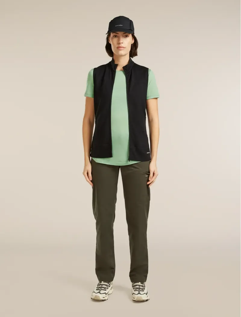 Icebreaker Merino 125 Cool-Lite Sphere Women's Short Sleeve T-shirt in Seagrass-3