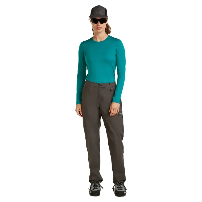 Icebreaker 200 Oasis Women's Long Sleeve Crewe in Tidal Teal-3