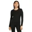 Icebreaker Merino 200 Oasis Women's Long Sleeve Crewe in Black