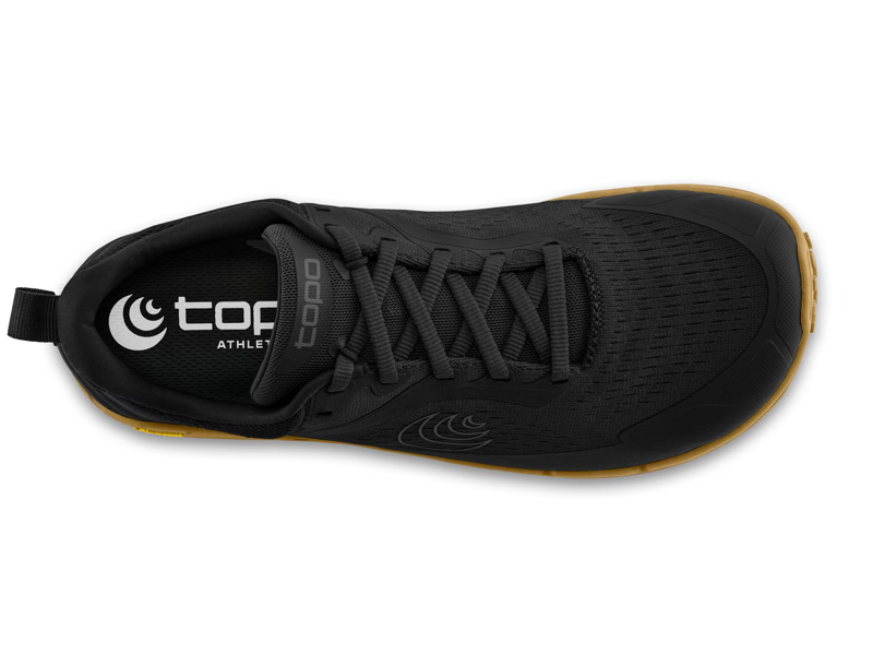 Topo Athletic Connect Men's Barefoot Shoe in Black/Gum-2
