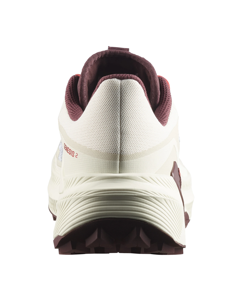 Salomon Genesis 2 Women's Trail Running Shoes in Vanilla Ice/Huckleberry/Lava Falls-5