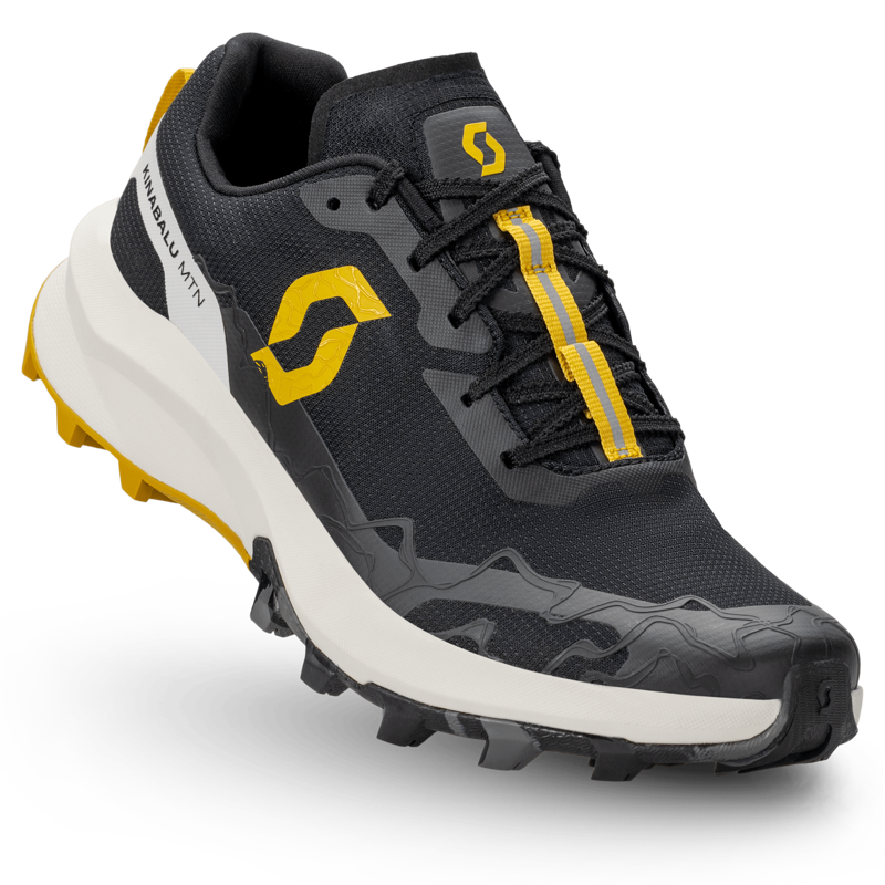 Scott Kinabalu MTN Men's Trail Running Shoe in Black/Bright White-5