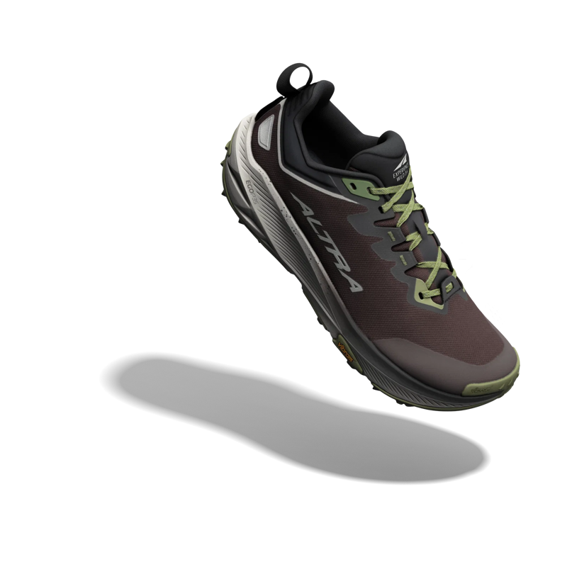 Altra Experience Wild 3+ Men's Trail Running Shoe in Chocolate Torte/Flint Gray-4