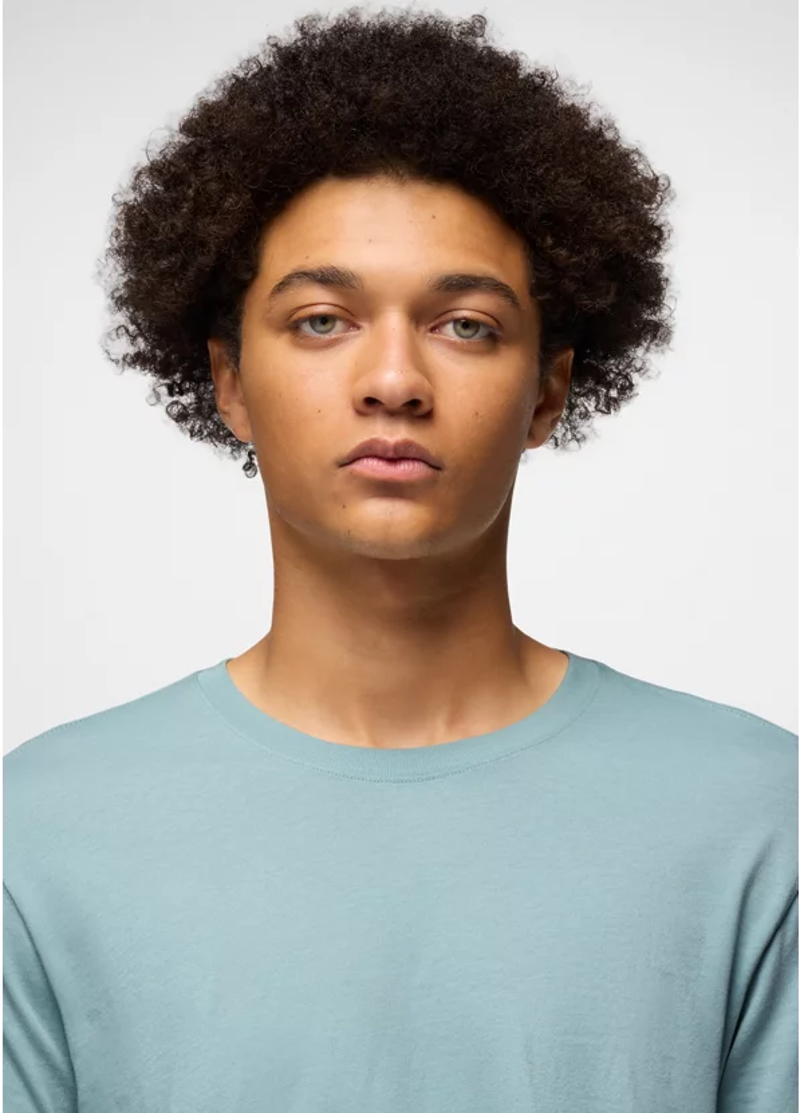 Prana Everyday Long Sleeve Men's T-Shirt in Saltwater-2