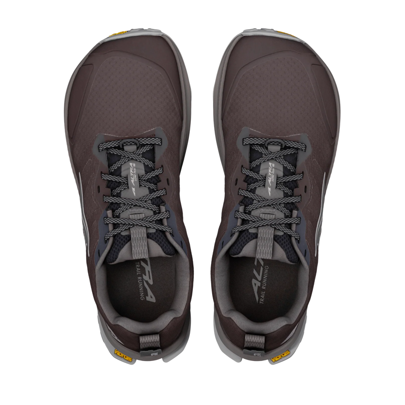 Altra Lone Peak 9+ Men's Trail Running Shoe in Chocolate Torte/Silver/Dark Gull Gray-1