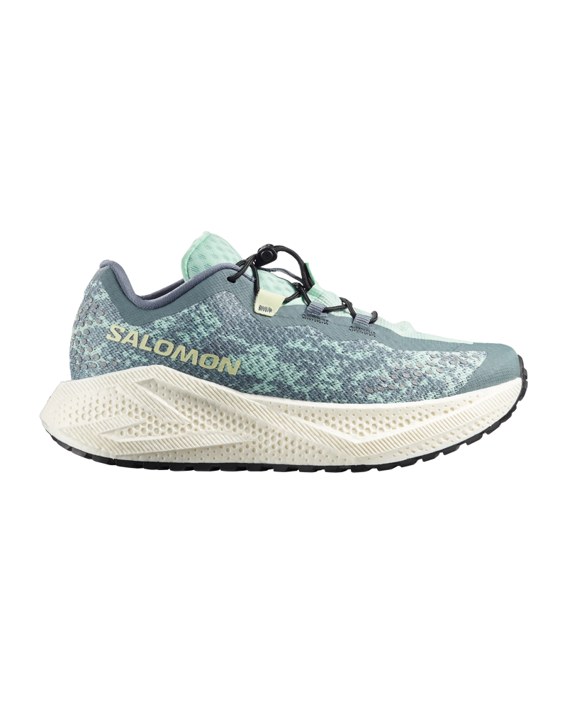 Salomon Aero Glide 4 GRVL Women's Trail Running Shoe in Stormy Weather/Lichen/Vanilla