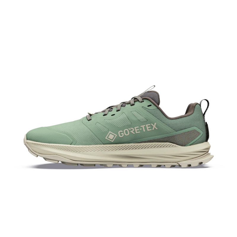 Altra Lone Peak 9+ GTX Men's Trail Running Shoe in Sea Spray/Island Fossil-3