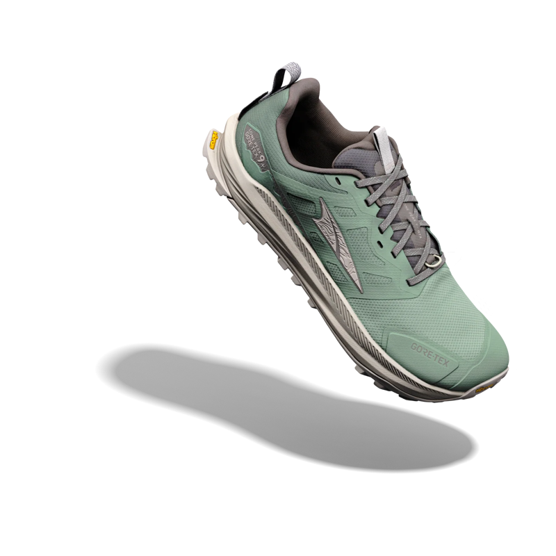 Altra Lone Peak 9+ GTX Men's Trail Running Shoe in Sea Spray/Island Fossil-5