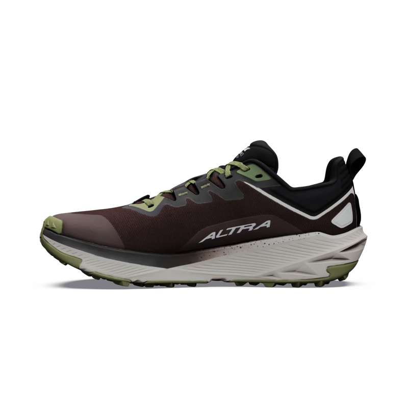 Altra Experience Wild 3+ Men's Trail Running Shoe in Chocolate Torte/Flint Gray-3