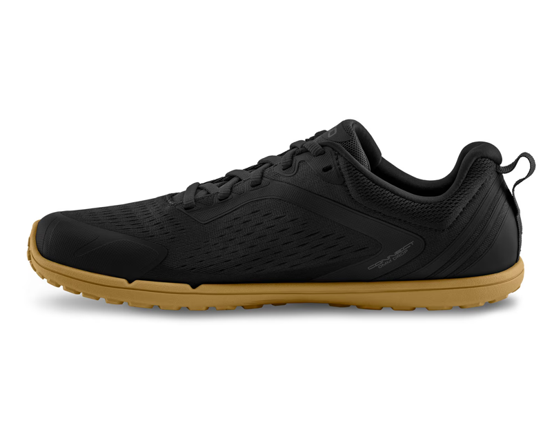 Topo Athletic Connect Men's Barefoot Shoe in Black/Gum-3