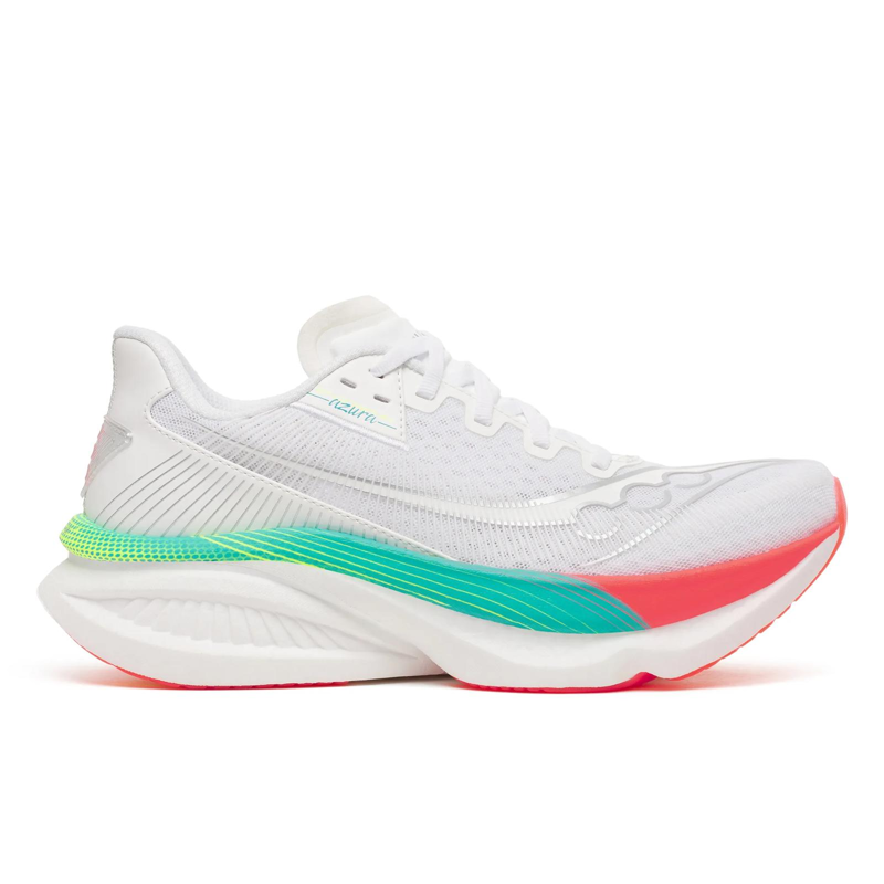 Saucony Endorphin Azura Women's Road Running Shoe in White/Multi