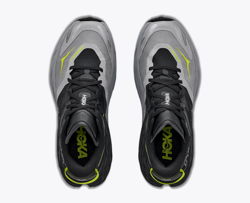 Hoka Speedgoat 7 Men's Trail Running Shoe in Black/Stellar Grey-1