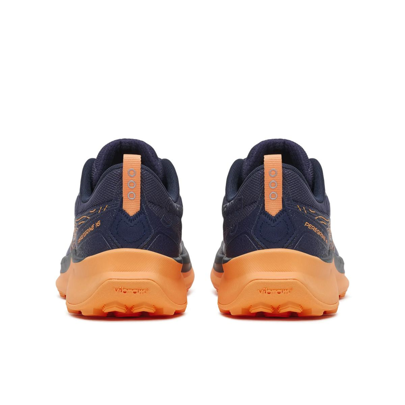 Saucony Peregrine 16 Women's Trail Running Shoe in Naval/Persian-5