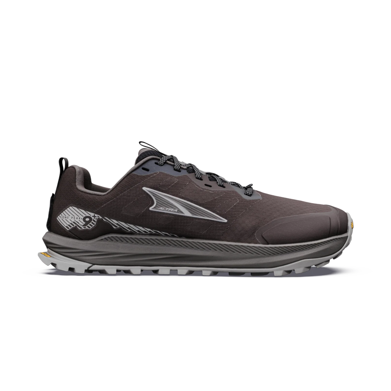 Altra Lone Peak 9+ Men's Trail Running Shoe in Chocolate Torte/Silver/Dark Gull Gray