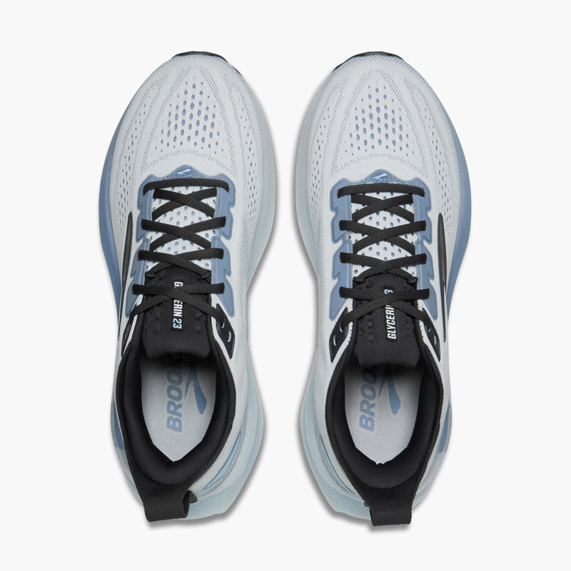 Brooks Glycerin 23 Men's Road Running Shoe in Rain Washed/Breeze/Baltic Sea-1