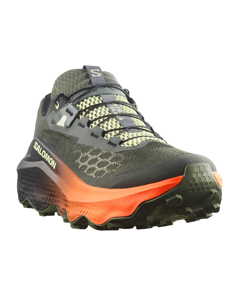 Salomon Ultra Glide 4 Men's Trail Running Shoe in Urban Chic/Black/Lime Cream-4
