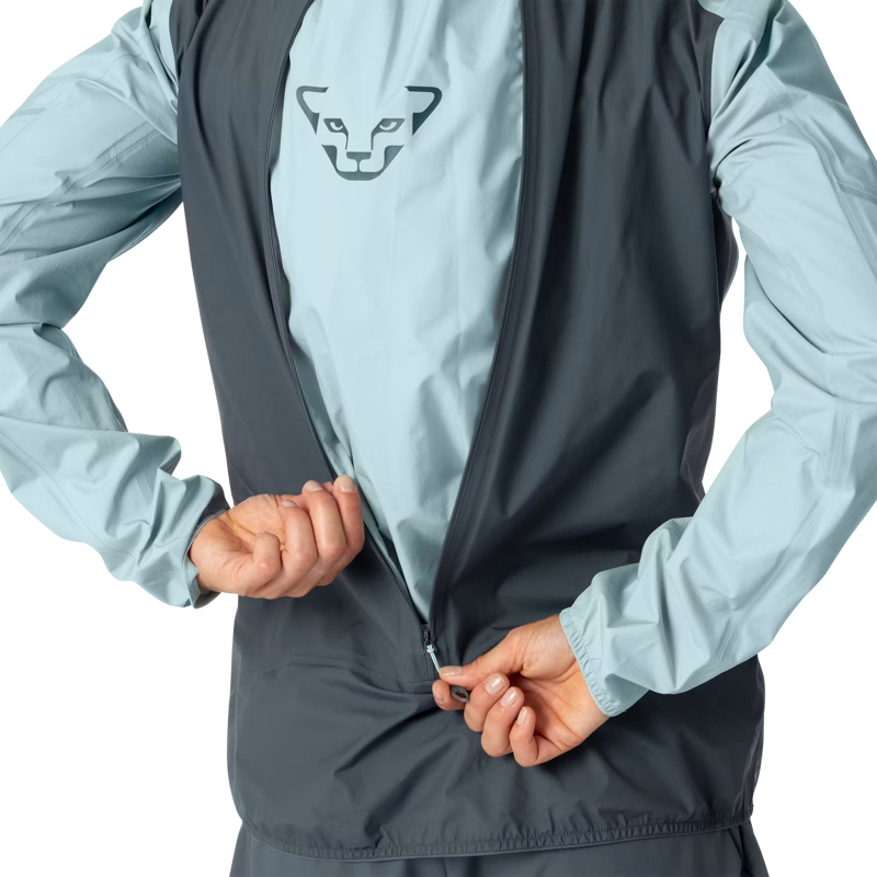 Dynafit Alpine 3L Women's Waterproof Jacket in Cloud Blue-3