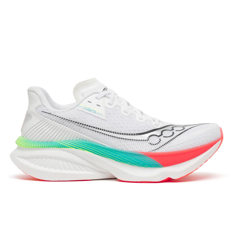 Saucony Endorphin Azura Men's Running Shoe in White/Multi