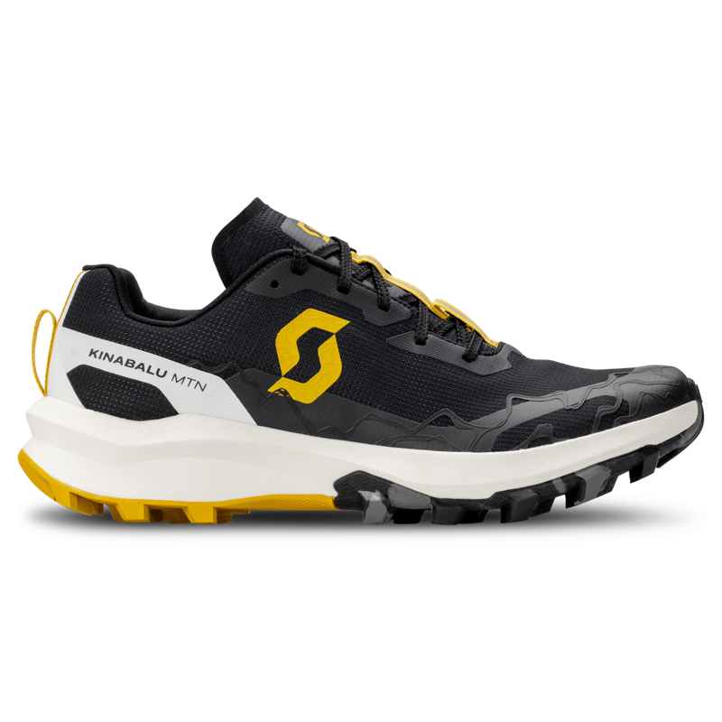Scott Kinabalu MTN Men's Trail Running Shoe in Black/Bright White