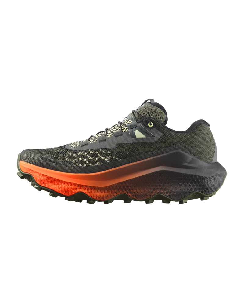 Salomon Ultra Glide 4 Men's Trail Running Shoe in Urban Chic/Black/Lime Cream-3