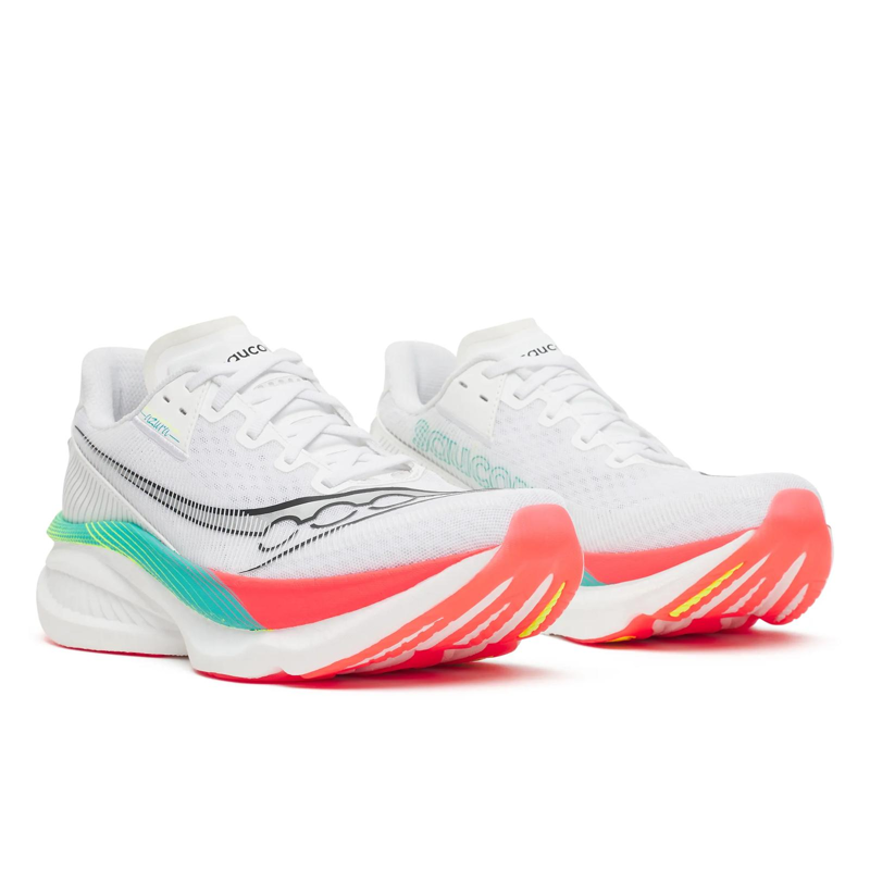 Saucony Endorphin Azura Men's Running Shoe in White/Multi-4