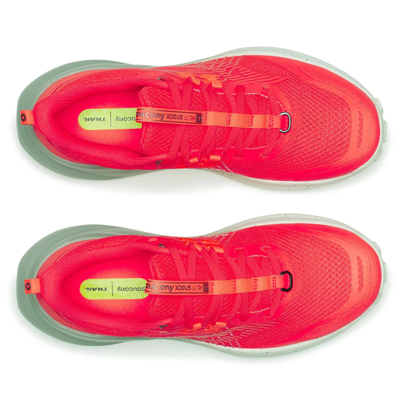 Saucony Xodus Ultra 4 Women's Trail Running Shoe in Vizired/Quartz-1