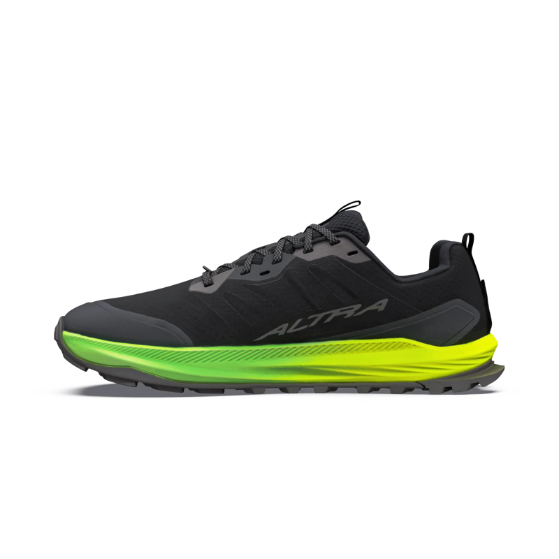 Altra Lone Peak 9+ Men's Trail Running Shoe in Black/Dark Gull Gray/Green Gecko-3
