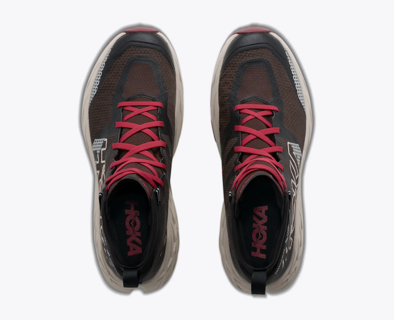 Hoka Speedgoat 7 Hike GTX Men's Hiking Shoe in Spiced Chocolate/River Rock Grey-1