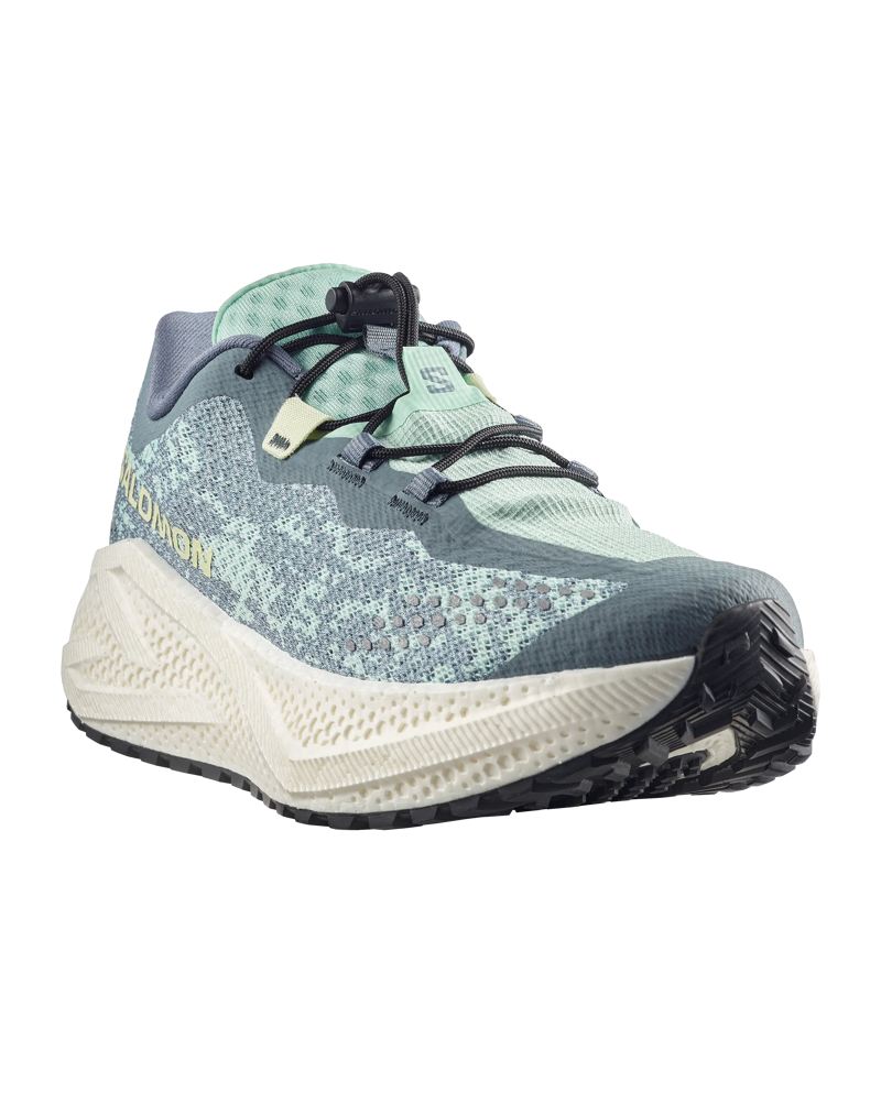 Salomon Aero Glide 4 GRVL Women's Trail Running Shoe in Stormy Weather/Lichen/Vanilla-4