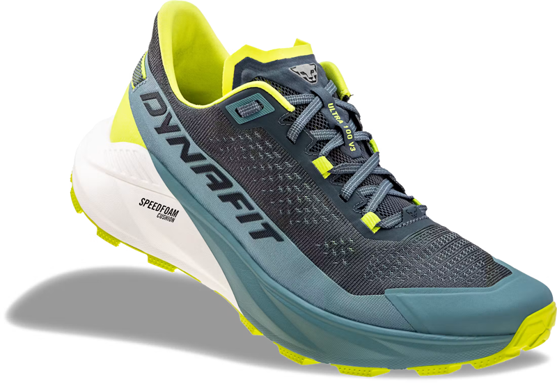 Dynafit Ultra 100 V3 Men's Trail Running Shoe in Smoke Blue/Cinder-4