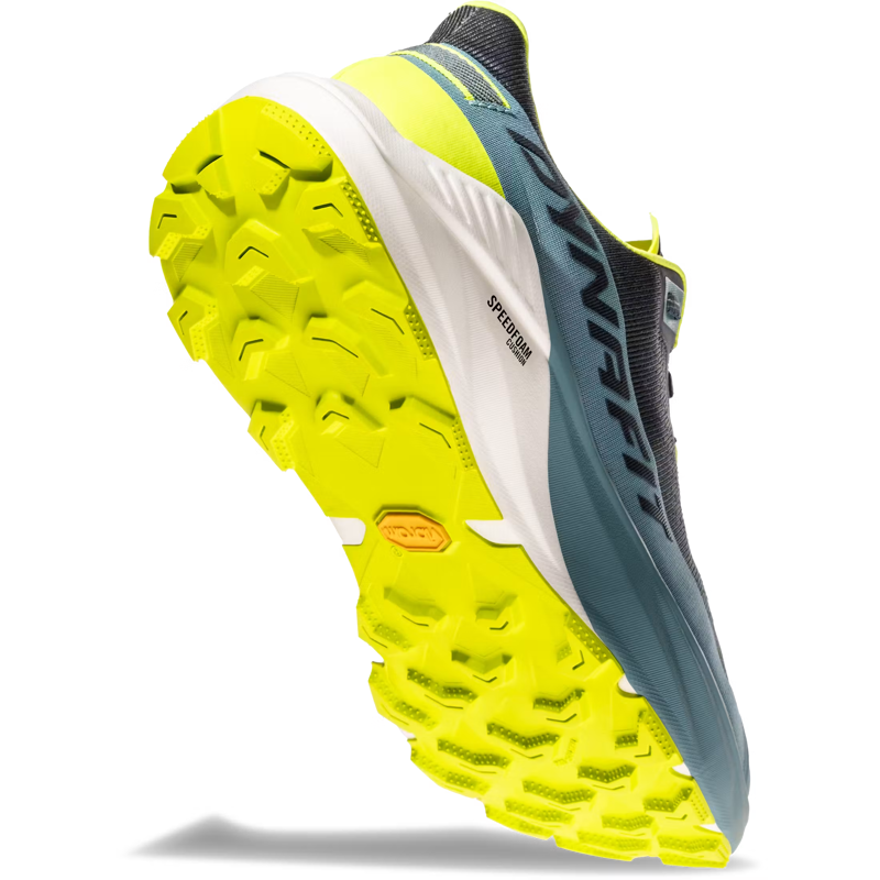 Dynafit Ultra 100 V3 Men's Trail Running Shoe in Smoke Blue/Cinder-2