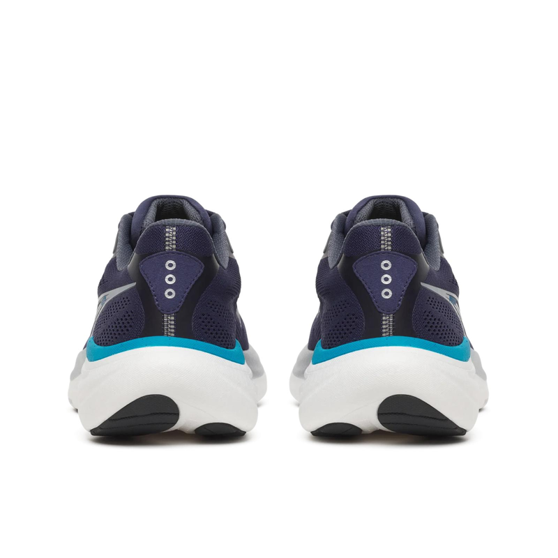 Saucony Ride 19 Men's Road Running Shoe in Naval/Cobalt-4