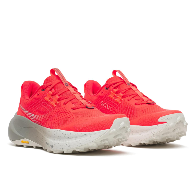 Saucony Xodus Ultra 4 Women's Trail Running Shoe in Vizired/Quartz-4
