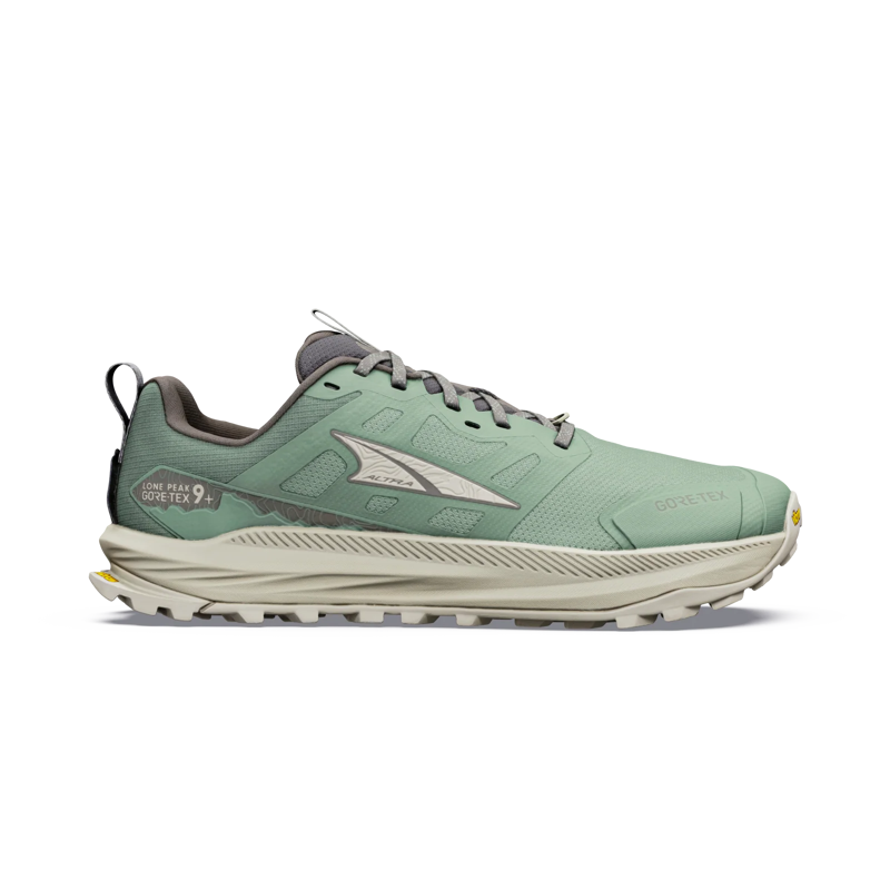 Altra Lone Peak 9+ GTX Men's Trail Running Shoe in Sea Spray/Island Fossil