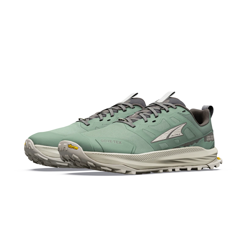 Altra Lone Peak 9+ GTX Men's Trail Running Shoe in Sea Spray/Island Fossil-4