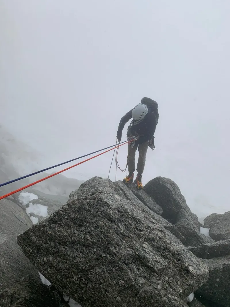 Moon Vulcan Men's Climbing Trouser in Olive-5