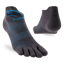 Injinji Run Lightweight No-Show Socks in Carbon