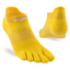Injinji Women's Run Lightweight No-Show Socks in Lemon