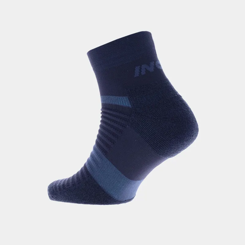 Inov8 Active Mid Running Sock in Dark Blue/Blue-5